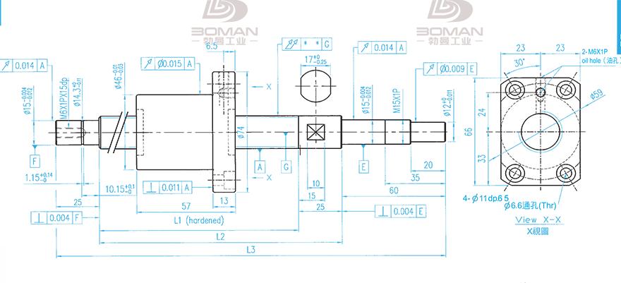 TBI XSVR02010B1DGC5-699-P1 tbi滚珠丝杠介绍